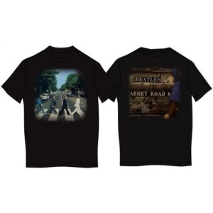 The Beatles Unisex Premium Tee: Abbey Road (Back Print) Medium