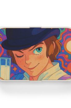 A Clockwork Orange AI Artistic Bento Lunch Box - Colorful Design for Creative Meal Prep