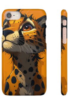 Vibrant Leopard Snap Case for Animal Lovers | Stylish Protection for Mobile Devices