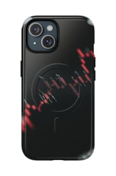 Stock Market Downtrend Tough Magnetic Phone Case - Modern Design for Trendsetters