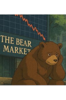 Bear Market Jigsaw Puzzle in Tin - Fun Gift for Investors and Puzzle Lovers
