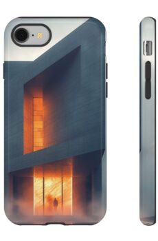 Modern Architecture Phone Case, Artistic Smartphone Cover, Unique Gift for Architects, Urban Design Lover, Contemporary Style