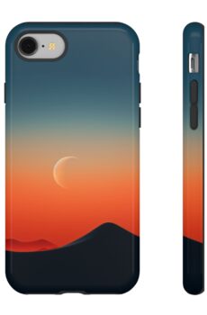 Stylish Tough Case - Desert Sunset Design for iPhone