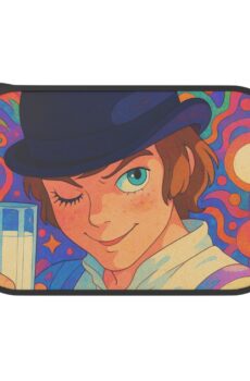 A Clockwork Orange AI Colorful PLA Bento Box with Utensils – Fun Lunch Container for Kids & Adults
