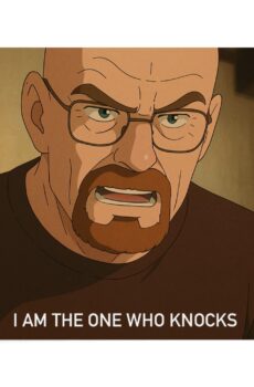 Funny Walter White Mouse Pad - "I Am the One Who Knocks" - Perfect for Gamers and Office Decor