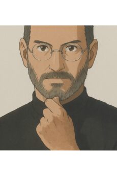 Inspirational Steve Jobs Mouse Pad - Rectangle Desk Accessory for Creatives and Entrepreneurs